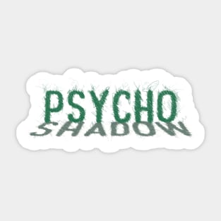 PsychoShadow scribble art Sticker